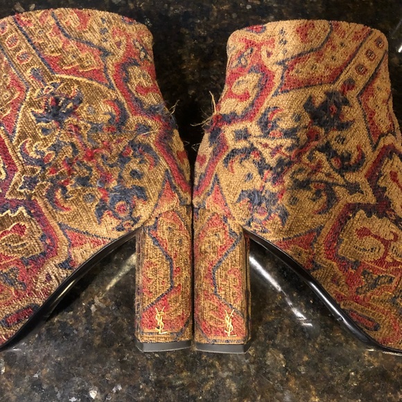 Tapestry Saint Laurent Boots - Picture 8 of 8